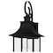Quoizel Chancellor 4-Light Mystic Black Outdoor Wall Lantern CCR8412K - alternate 3